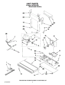 06 - Unit Parts parts for Maytag Refrigerator MFF2558VEM6 / from AppliancePartsPros.com