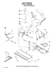 06 - Unit Parts parts for Maytag Refrigerator MFF2558VEM9 / from AppliancePartsPros.com