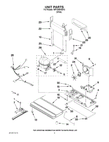 06 - Unit Parts parts for Maytag Refrigerator MFF2558VEW3 / from AppliancePartsPros.com