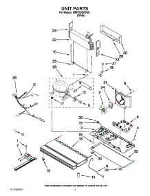 06 - Unit Parts parts for Maytag Refrigerator MFF2558VEW5 / from AppliancePartsPros.com