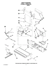 06 - Unit Parts parts for Maytag Refrigerator MFF2558VEW6 / from AppliancePartsPros.com