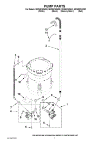 04 - Pump Parts parts for Maytag Washer MVWB750WL2 / from AppliancePartsPros.com