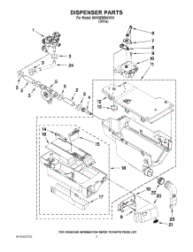 04 - Dispenser Parts parts for Maytag Washer MHWE950WW01 / from AppliancePartsPros.com