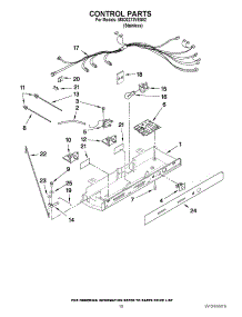11 - Control Parts parts for Maytag Refrigerator MSD2272VES02 / from AppliancePartsPros.com