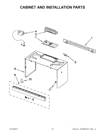 06 - Cabinet And Installation Parts parts for Maytag Microwave MMV4206BW0 / from AppliancePartsPros.com