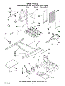 09 - Unit Parts parts for Maytag Refrigerator MSD2273VES00 / from AppliancePartsPros.com