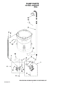 04 - Pump Parts parts for Maytag Washer MVWB750YW0 / from AppliancePartsPros.com