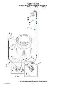 04 - Pump Parts parts for Maytag Washer MVWB755YQ0 / from AppliancePartsPros.com