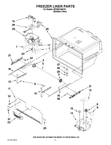 06 - Freezer Liner Parts parts for Maytag Refrigerator MFI2067AES10 / from AppliancePartsPros.com
