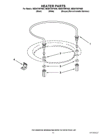 08 - Heater Parts parts for Maytag Dishwasher MDB4709PAW0 / from AppliancePartsPros.com