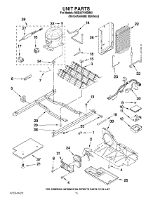 09 - Unit Parts parts for Maytag Refrigerator MSD2274VEM02 / from AppliancePartsPros.com
