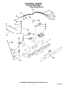 11 - Control Parts parts for Maytag Refrigerator MSD2274VEM02 / from AppliancePartsPros.com