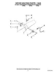 05 - Dryer Heating Parts - Gas parts for Maytag Washer Dryer Combo MLG20PDAGW0 / from AppliancePartsPros.com