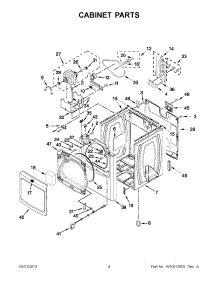 02 - Cabinet Parts parts for Maytag Dryer MEDB725BW0 / from AppliancePartsPros.com