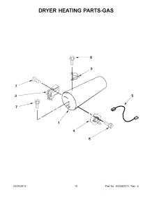05 - Dryer Heating Parts-Gas parts for Maytag Washer Dryer Combo MLG20PDBGW2 / from AppliancePartsPros.com