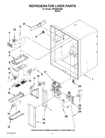 02 - Refrigerator Liner Parts parts for Maytag Refrigerator MFI2269VEB4 / from AppliancePartsPros.com