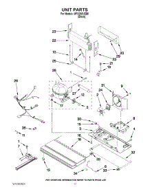 10 - Unit Parts parts for Maytag Refrigerator MFI2269VEB5 / from AppliancePartsPros.com