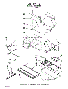 10 - Unit Parts parts for Maytag Refrigerator MFI2269VEB6 / from AppliancePartsPros.com