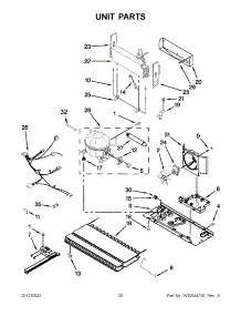 10 - Unit Parts parts for Maytag Refrigerator MFI2269VEB9 / from AppliancePartsPros.com