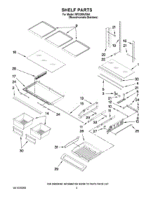 03 - Shelf Parts parts for Maytag Refrigerator MFI2269VEM4 / from AppliancePartsPros.com