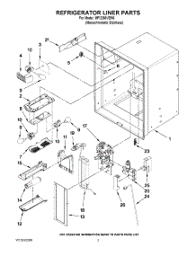02 - Refrigerator Liner Parts parts for Maytag Refrigerator MFI2269VEM6 / from AppliancePartsPros.com