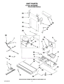 10 - Unit Parts parts for Maytag Refrigerator MFI2269VEM8 / from AppliancePartsPros.com