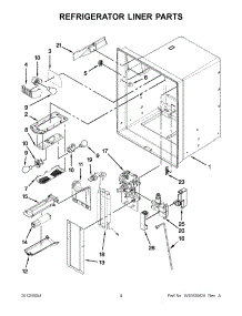 02 - Refrigerator Liner Parts parts for Maytag Refrigerator MFI2269VEM9 / from AppliancePartsPros.com