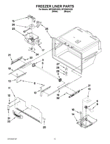 06 - Freezer Liner Parts parts for Maytag Refrigerator MFI2269VEQ3 / from AppliancePartsPros.com