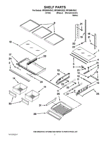 03 - Shelf Parts parts for Maytag Refrigerator MFI2569VEA2 / from AppliancePartsPros.com