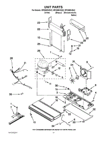 10 - Unit Parts parts for Maytag Refrigerator MFI2569VEA2 / from AppliancePartsPros.com