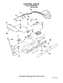 10 - Control Parts parts for Maytag Refrigerator MSD2550VES02 / from AppliancePartsPros.com