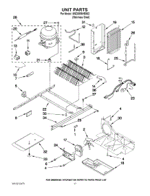 11 - Unit Parts parts for Maytag Refrigerator MSD2550VES02 / from AppliancePartsPros.com