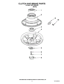 06 - Clutch And Brake Parts parts for Maytag Washer MAT13MNLWW / from AppliancePartsPros.com