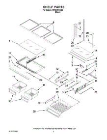 03 - Shelf Parts parts for Maytag Refrigerator MFI2569VEB3 / from AppliancePartsPros.com