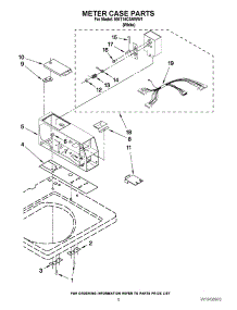 03 - Meter Case Parts parts for Maytag Washer MAT14CSAWW1 / from AppliancePartsPros.com