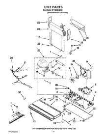 10 - Unit Parts parts for Maytag Refrigerator MFI2569VEM4 / from AppliancePartsPros.com