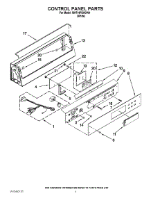 02 - Control Panel Parts parts for Maytag Washer MAT14PDAGW0 / from AppliancePartsPros.com