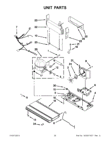 10 - Unit Parts parts for Maytag Refrigerator MFI2665XEB7 / from AppliancePartsPros.com