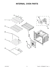 04 - Internal Oven Parts parts for Maytag Oven MMW9730AB01 / from AppliancePartsPros.com