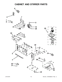 05 - Cabinet And Stirrer Parts parts for Maytag Oven MMW9730AB01 / from AppliancePartsPros.com