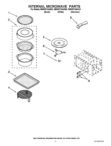 06 - Internal Microwave Parts parts for Maytag Oven MMW9730AS00 / from AppliancePartsPros.com