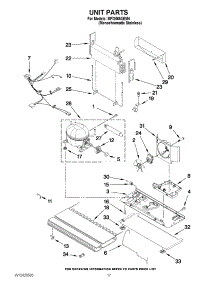 09 - Unit Parts parts for Maytag Refrigerator MFI2665XEM4 / from AppliancePartsPros.com