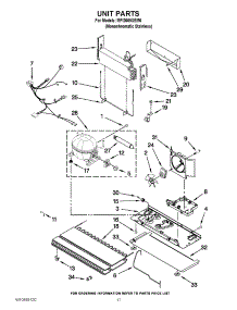 09 - Unit Parts parts for Maytag Refrigerator MFI2665XEM6 / from AppliancePartsPros.com
