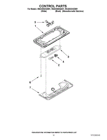 10 - Control Parts parts for Maytag Refrigerator MSD2559XEM01 / from AppliancePartsPros.com