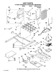 10 - Unit Parts parts for Maytag Refrigerator MSD2559XEW03 / from AppliancePartsPros.com