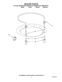 08 - Heater Parts parts for Maytag Dishwasher MDB6709AWB2 / from AppliancePartsPros.com