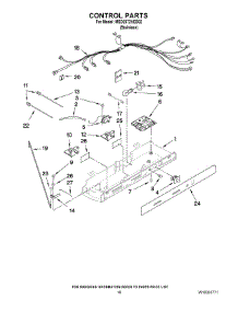 11 - Control Parts parts for Maytag Refrigerator MSD2572VES02 / from AppliancePartsPros.com