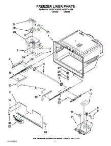 06 - Freezer Liner Parts parts for Maytag Refrigerator MFI2670XEB6 / from AppliancePartsPros.com