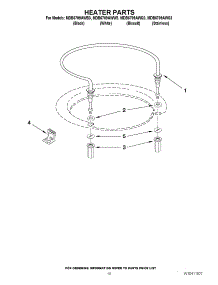 08 - Heater Parts parts for Maytag Dishwasher MDB6709AWQ3 / from AppliancePartsPros.com
