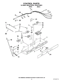 11 - Control Parts parts for Maytag Refrigerator MSD2573VEB01 / from AppliancePartsPros.com